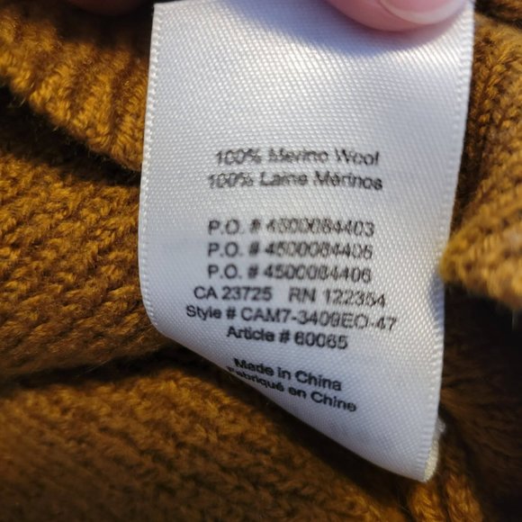 Aritzia Wilfred Free Isabelli Chevron Merino Wool Sweater - Picture 6 of 6